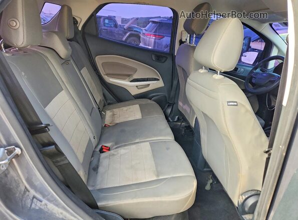 MAJ3S2FE1MC445296 2021 FORD ECOSPORT Gray Вид задніх сидінь