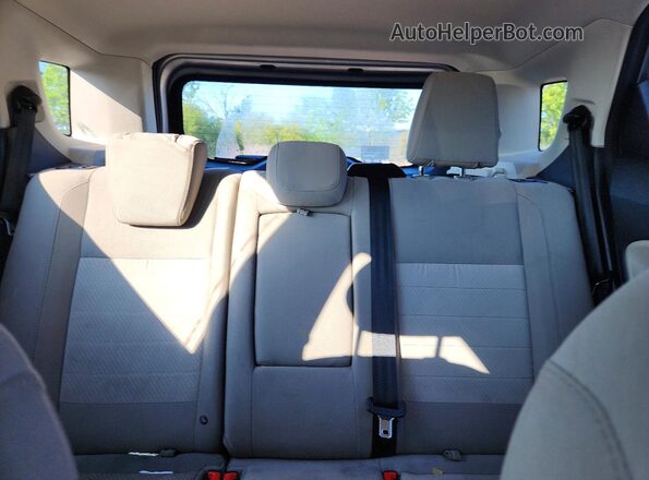 MAJ3S2FE3KC266044 2019 FORD ECOSPORT Silver Вид задніх сидінь