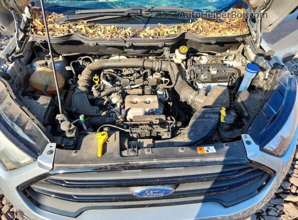 MAJ3S2FE3KC266044 2019 FORD ECOSPORT Silver Вид підкапотного простору