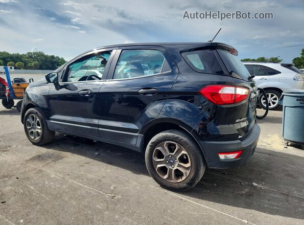 MAJ3S2FE3LC378540 2020 FORD ECOSPORT Black Задня ліва чверть