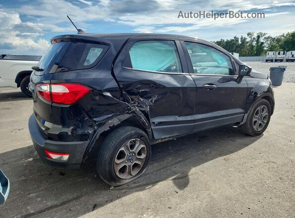 MAJ3S2FE3LC378540 2020 FORD ECOSPORT Black Задня права чверть