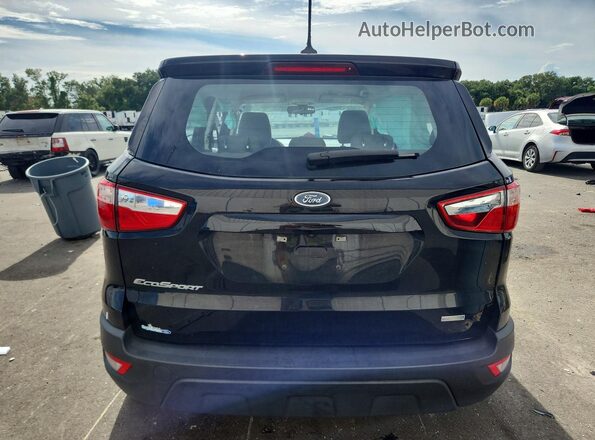 MAJ3S2FE3LC378540 2020 FORD ECOSPORT Black Вид ззаду
