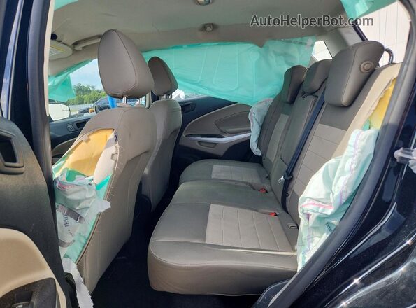 MAJ3S2FE3LC378540 2020 FORD ECOSPORT Black Вид задньої частини салону