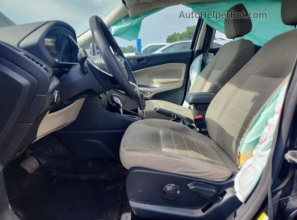 MAJ3S2FE3LC378540 2020 FORD ECOSPORT Black Вид салону спереду