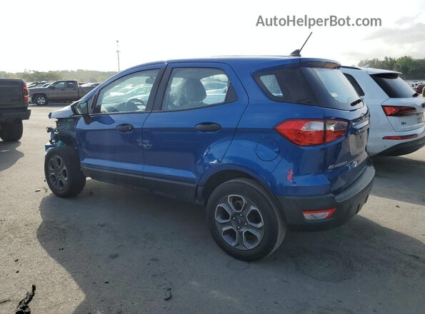 MAJ3S2FE5LC341599 2020 FORD ECOSPORT Blue Rear left