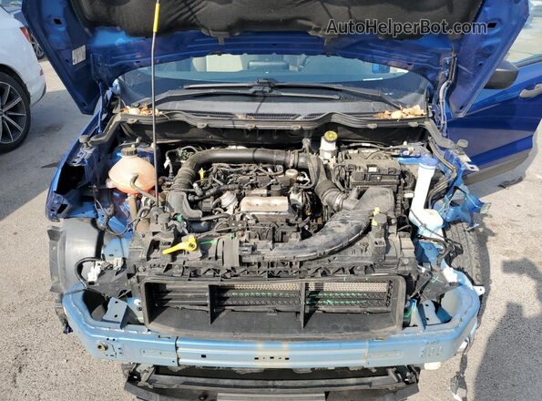 MAJ3S2FE5LC341599 2020 FORD ECOSPORT Blue Rear interior view