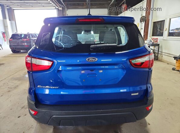 MAJ3S2FE5LC384873 2020 FORD ECOSPORT Blue Rear view