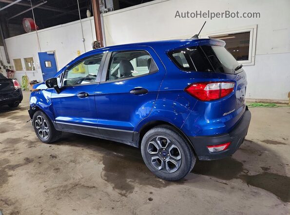 MAJ3S2FE5LC384873 2020 FORD ECOSPORT Blue Rear left
