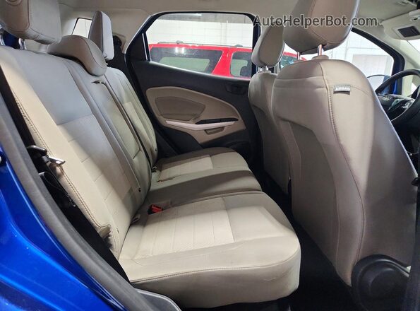 MAJ3S2FE5LC384873 2020 FORD ECOSPORT Blue Rear interior view