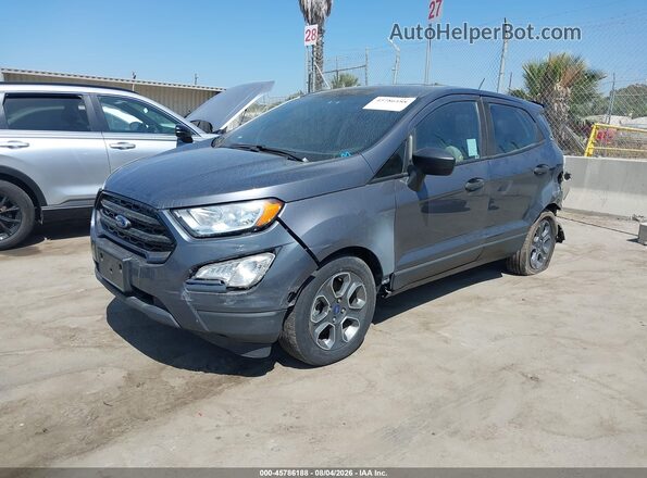 MAJ3S2FE5MC400863 2021 FORD ECOSPORT Серый Передняя левая четверть