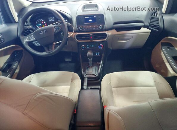 MAJ3S2FE5MC419168 2021 FORD ECOSPORT Black Dashboard view