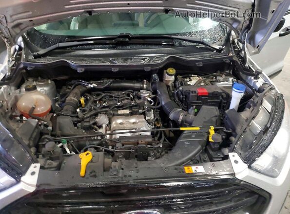 MAJ3S2FE5MC438691 2021 FORD ECOSPORT Gray ძრავის განყოფილების ხედი