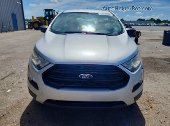 MAJ3S2FE6KC282884 2019 FORD ECOSPORT Silver Widok z przodu
