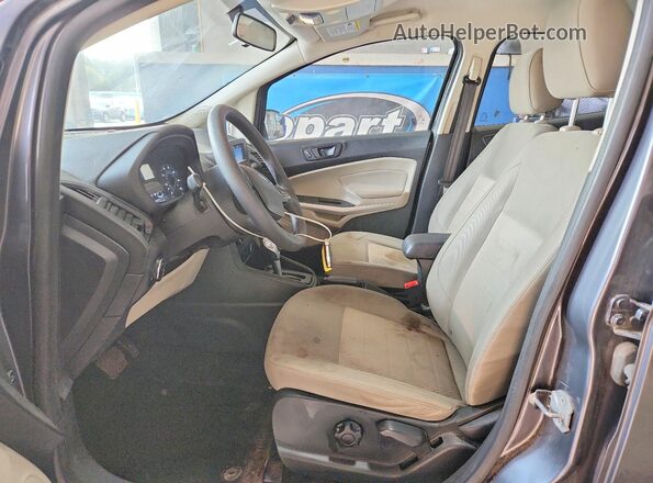 MAJ3S2FE7LC370960 2020 FORD ECOSPORT Gray Вид салону спереду