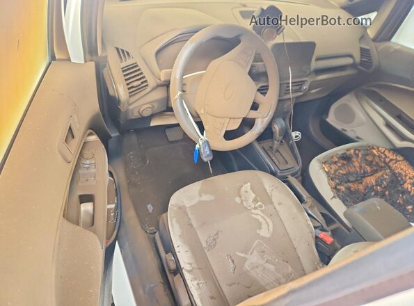 MAJ3S2FE7MC438837 2021 FORD ECOSPORT White Dashboard view