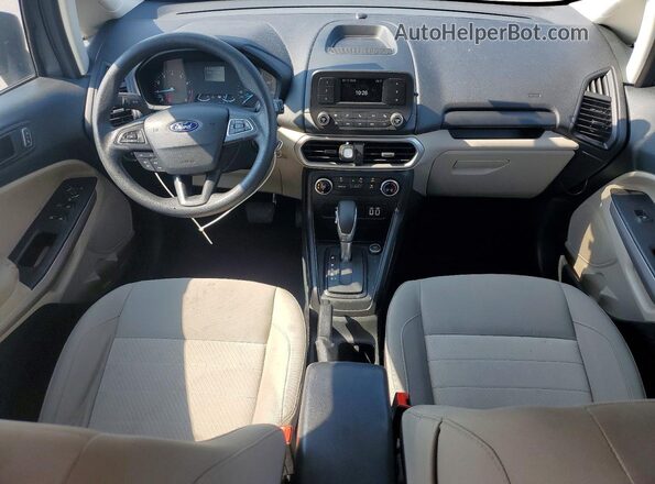 MAJ3S2FE8MC449264 2021 FORD ECOSPORT Gray Вид панелі приладів
