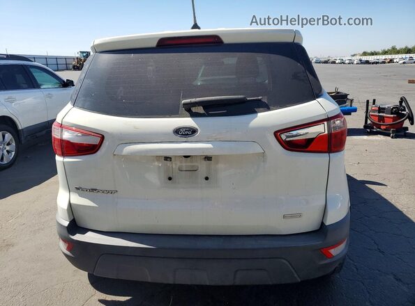 MAJ3S2FE9KC288825 2019 FORD ECOSPORT White Widok z tyłu