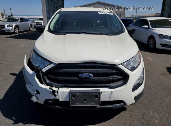 MAJ3S2FE9KC288825 2019 FORD ECOSPORT White Widok z przodu