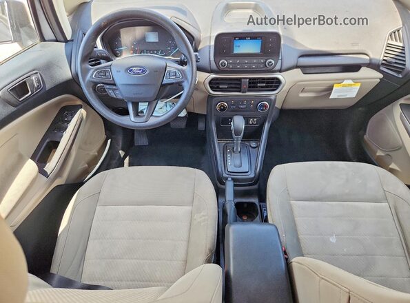 MAJ3S2FE9LC388280 2020 FORD ECOSPORT Gray წინა პანელის ხედი