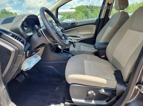 MAJ3S2FE9LC388280 2020 FORD ECOSPORT Gray წინა სალონის ხედი