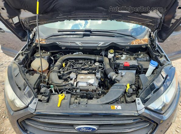 MAJ3S2FE9LC388280 2020 FORD ECOSPORT Gray ძრავის განყოფილების ხედი