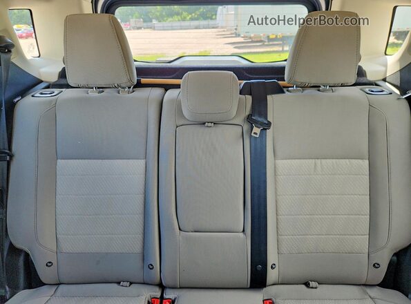 MAJ3S2FE9LC388280 2020 FORD ECOSPORT Gray უკანა სავარძლების ხედი