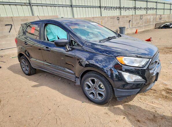 MAJ3S2FE9LC393270 2020 FORD ECOSPORT Black Передня права чверть