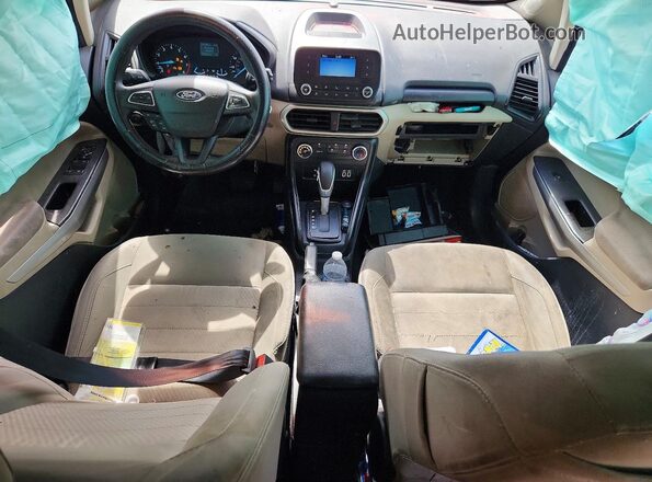MAJ3S2FE9LC393270 2020 FORD ECOSPORT Black Вид панелі приладів