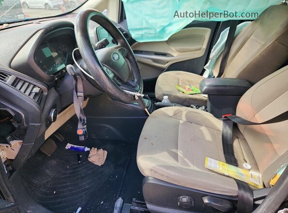 MAJ3S2FE9LC393270 2020 FORD ECOSPORT Black Вид салону спереду