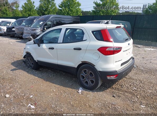 MAJ3S2FE9MC409596 2021 FORD ECOSPORT White უკანა მარცხენა