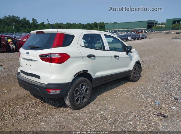 MAJ3S2FE9MC409596 2021 FORD ECOSPORT White უკანა მარჯვენა