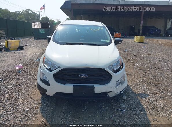 MAJ3S2FE9MC409596 2021 FORD ECOSPORT White ხელსაწყოთა პანელის ხედი