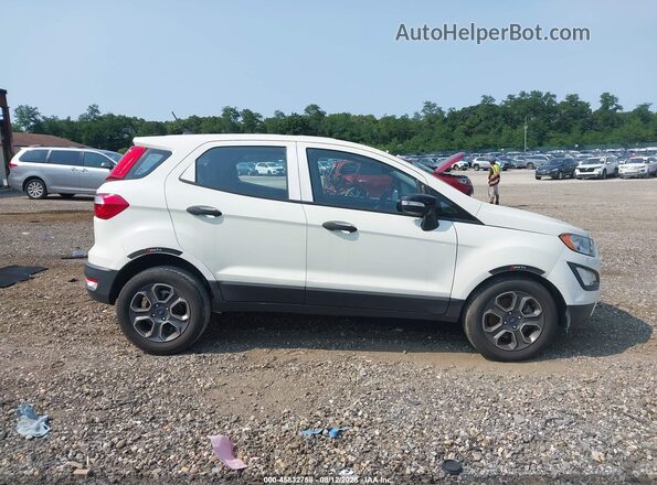 MAJ3S2FE9MC409596 2021 FORD ECOSPORT White უკანა სალონის ხედი