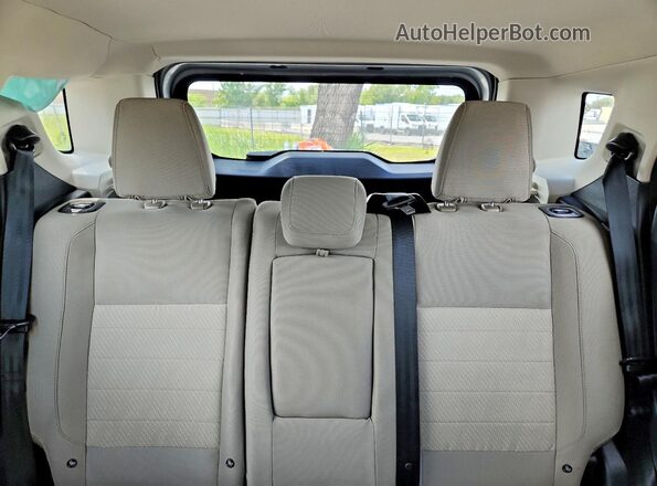 MAJ3S2FE9MC449855 2021 FORD ECOSPORT Silver უკანა სავარძლების ხედი
