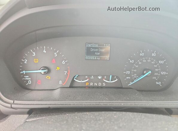 MAJ3S2FE9MC449855 2021 FORD ECOSPORT Silver ხელსაწყოთა პანელის ხედი