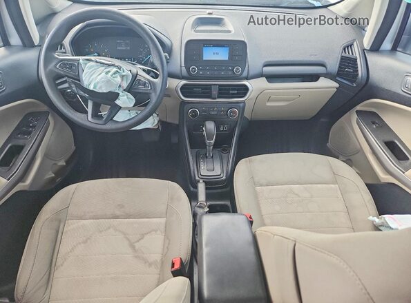 MAJ3S2FE9MC449855 2021 FORD ECOSPORT Silver წინა პანელის ხედი