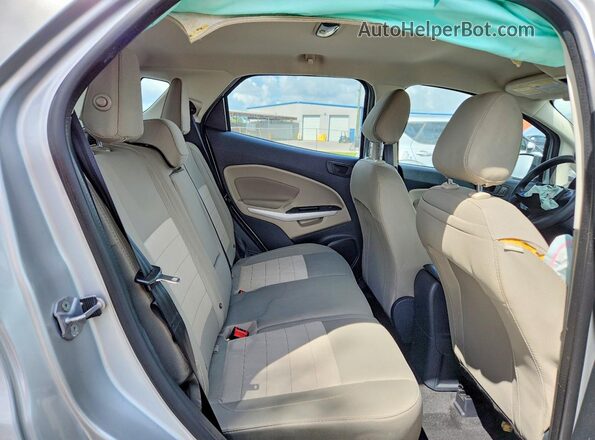MAJ3S2FE9MC449855 2021 FORD ECOSPORT Silver უკანა სალონის ხედი