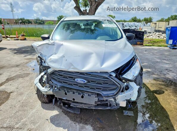 MAJ3S2FE9MC449855 2021 FORD ECOSPORT Silver წინა ხედი