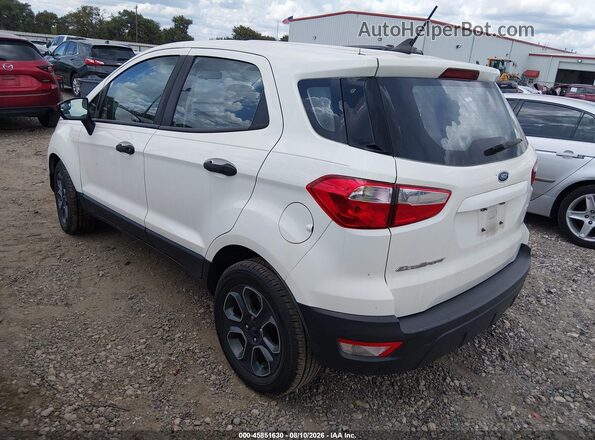 MAJ3S2FEXMC401474 2021 FORD ECOSPORT White Rear left
