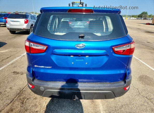 MAJ3S2FEXMC416850 2021 FORD ECOSPORT Blue Widok z tyłu