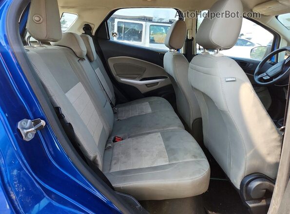 MAJ3S2FEXMC416850 2021 FORD ECOSPORT Blue Widok tylnych siedzeń