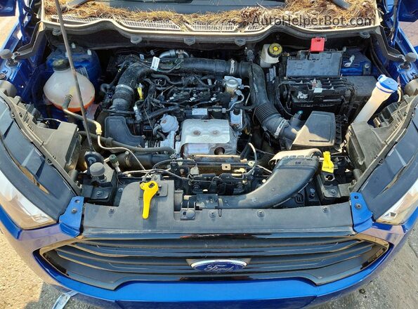 MAJ3S2FEXMC416850 2021 FORD ECOSPORT Blue Widok wnętrza z tyłu