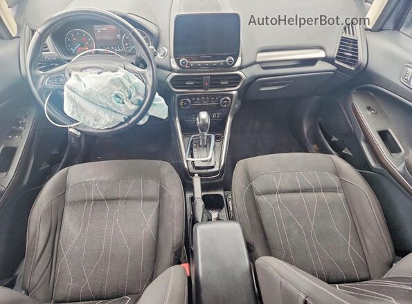 MAJ3S2GE0KC263472 2019 FORD ECOSPORT Gray Առջևի վահանակի տեսք