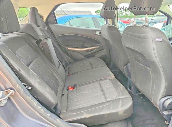 MAJ3S2GE0KC263472 2019 FORD ECOSPORT Gray Սալոնի հետևի տեսք