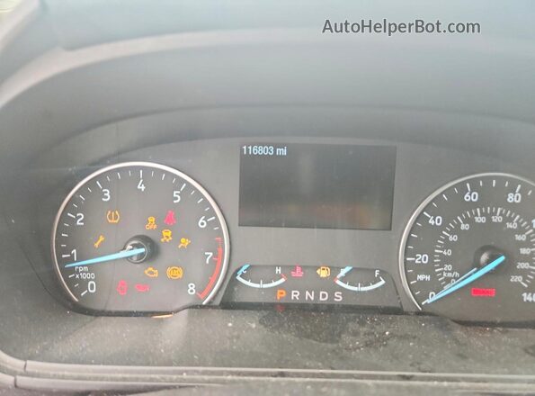 MAJ3S2GE0KC263472 2019 FORD ECOSPORT Gray Սարքավորումների վահանակի տեսք