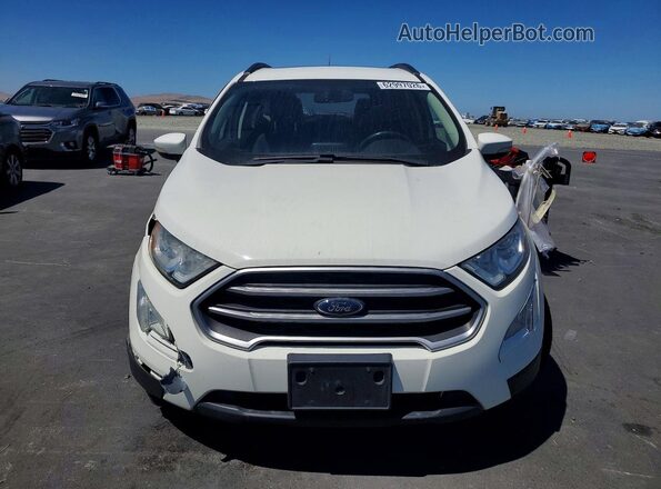 MAJ3S2GE0KC286282 2019 FORD ECOSPORT White Widok z przodu