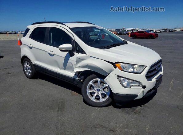 MAJ3S2GE0KC286282 2019 FORD ECOSPORT White Przód prawy