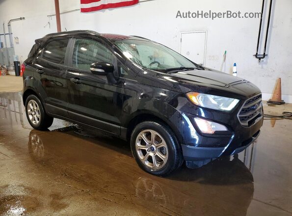 MAJ3S2GE0KC296374 2019 FORD ECOSPORT Black Przód prawy