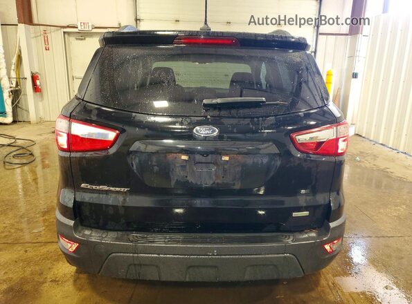 MAJ3S2GE0KC296374 2019 FORD ECOSPORT Black Widok z tyłu