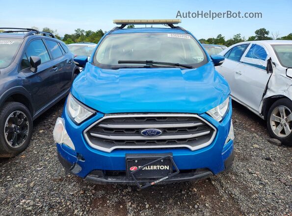 MAJ3S2GE0KC298299 2019 FORD ECOSPORT Blue Вид спереду